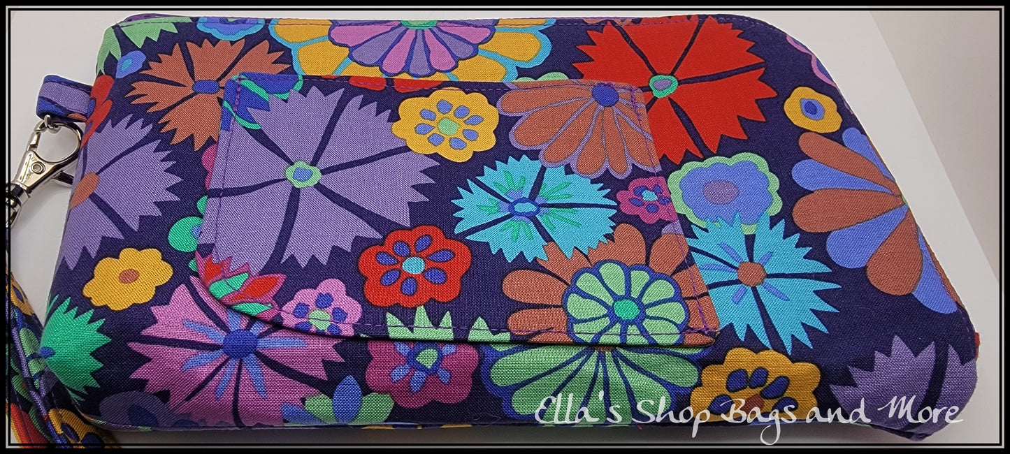 Folk Flowers in Purple