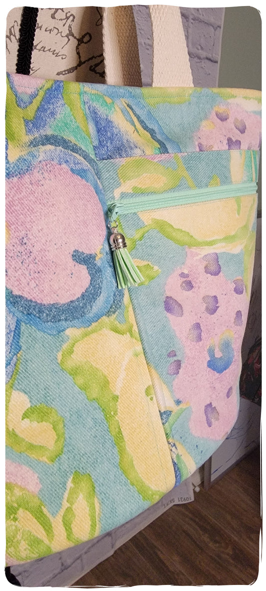 Watercolor Tote