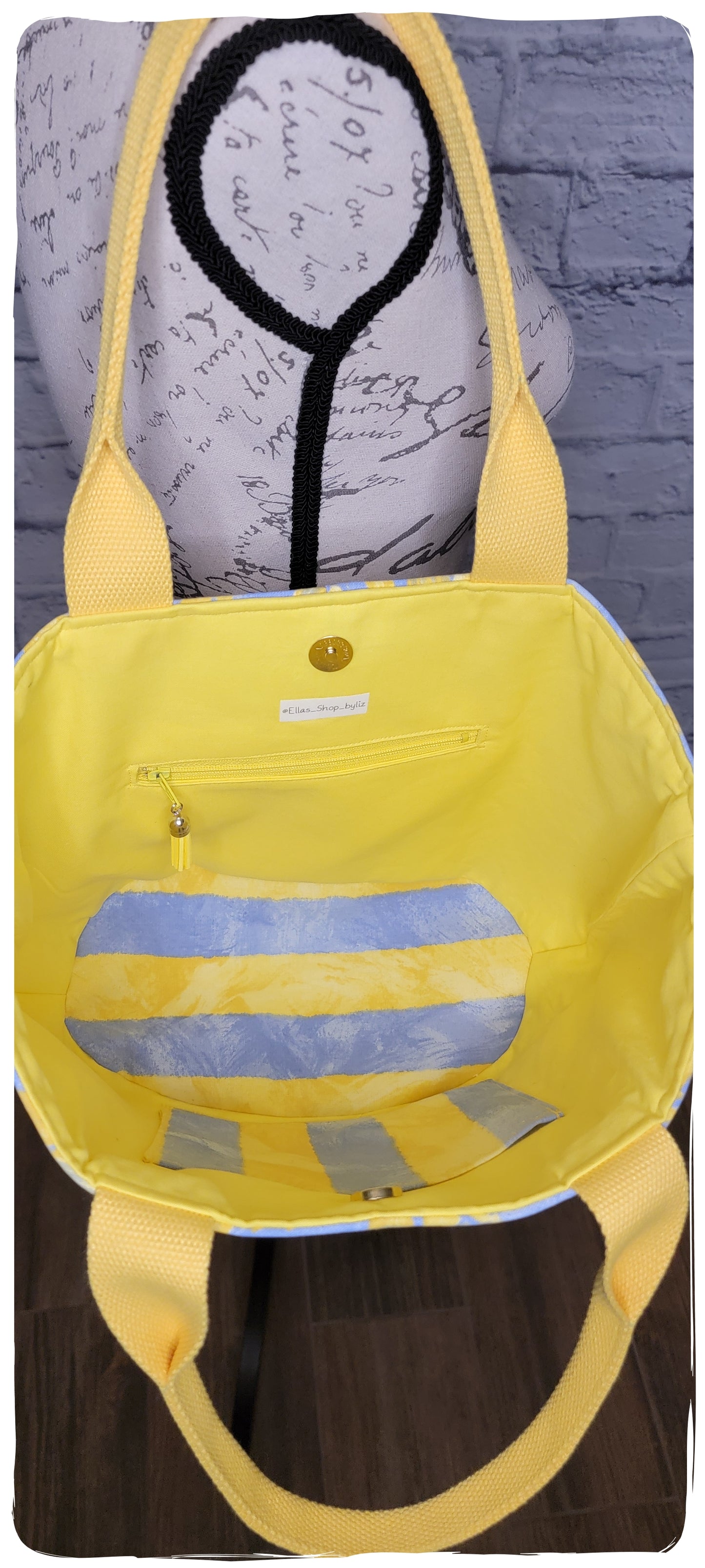 Yellow Roma Tote