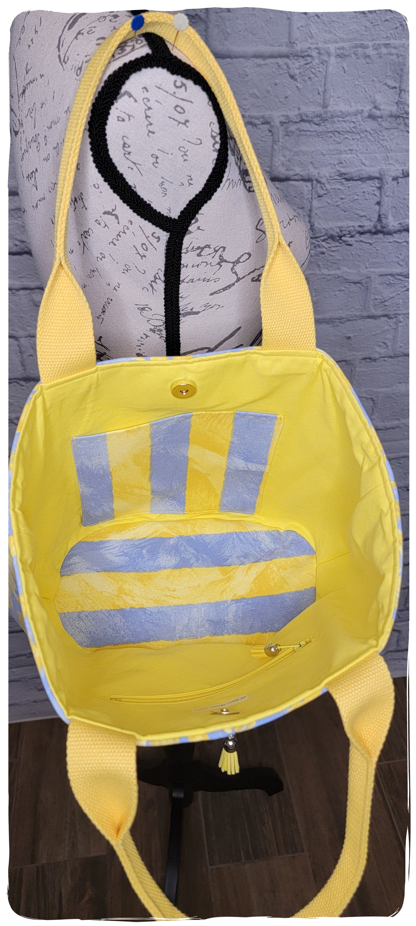 Yellow Roma Tote