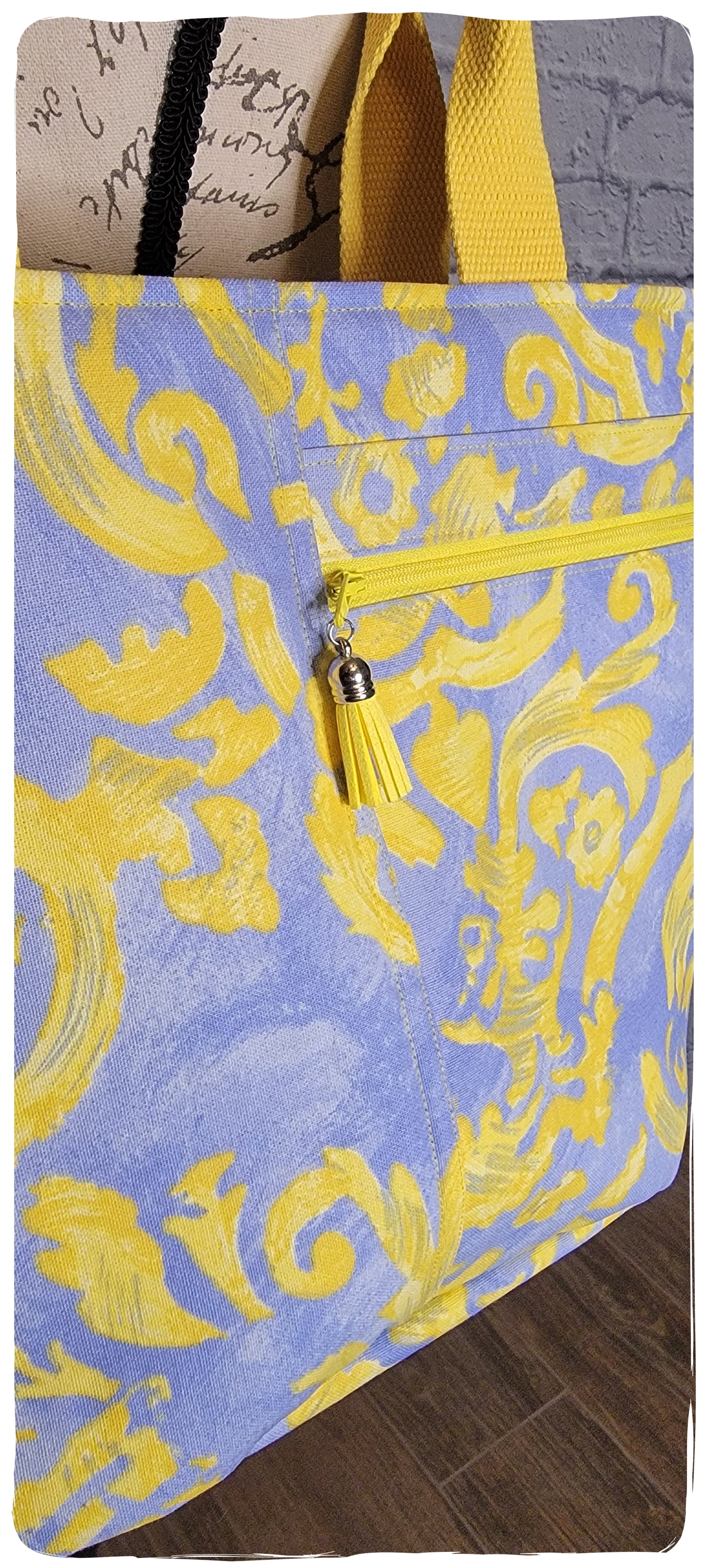 Yellow Roma Tote