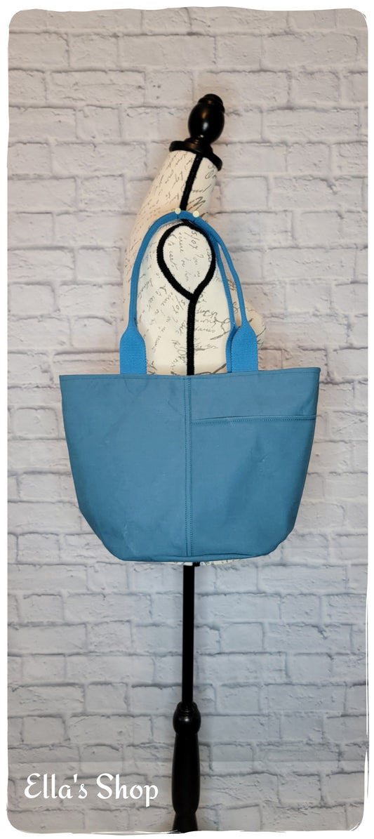 Mosaic Blue Tote