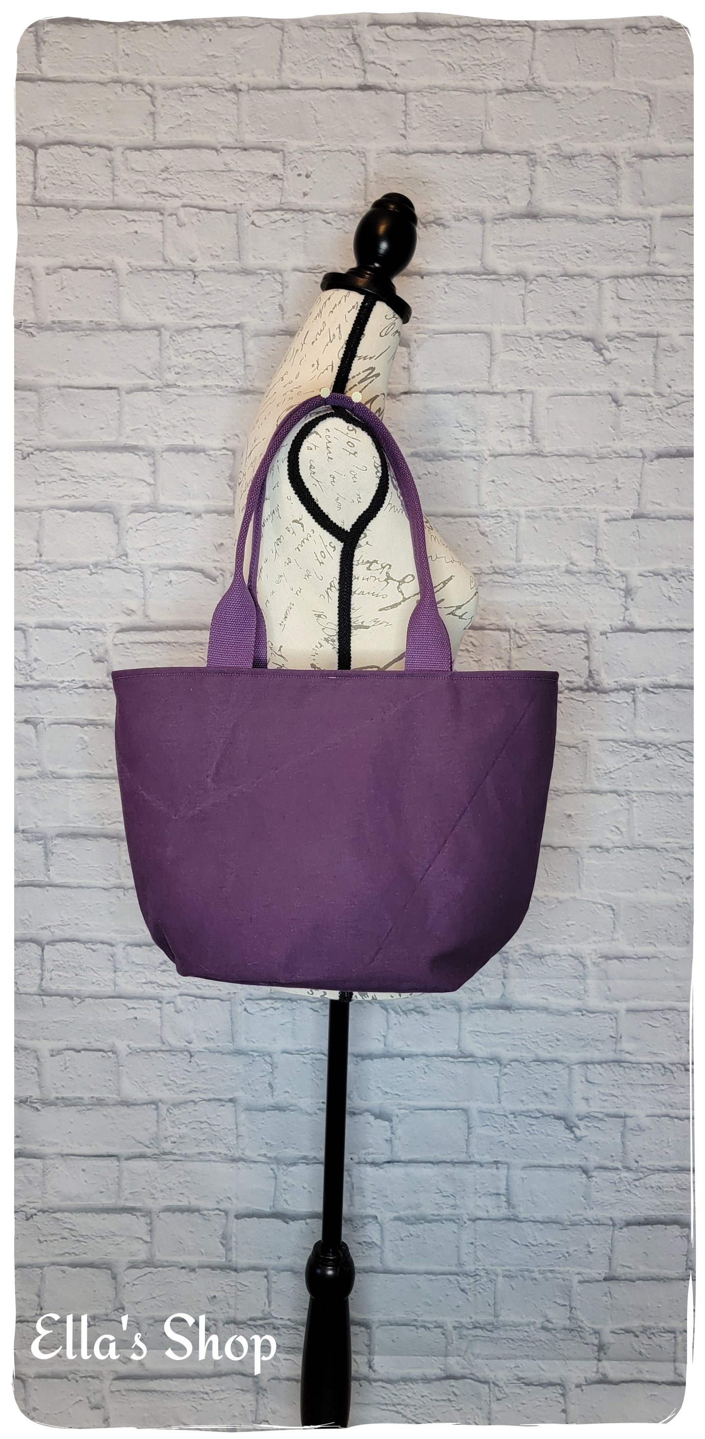 Eggplant Tote