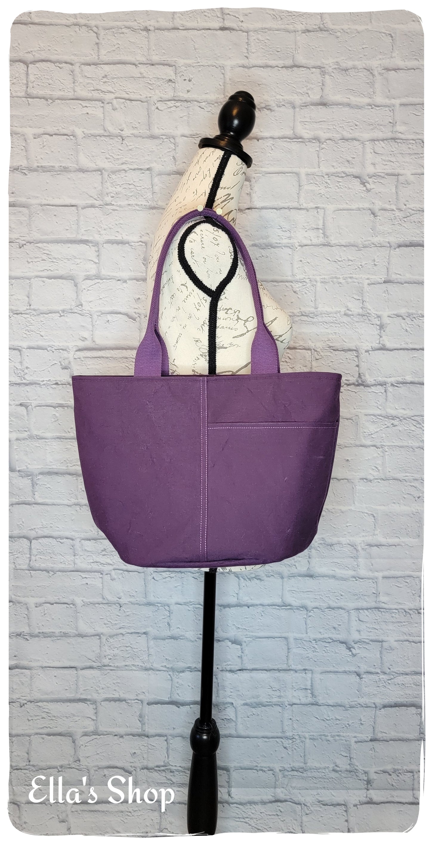 Eggplant Tote