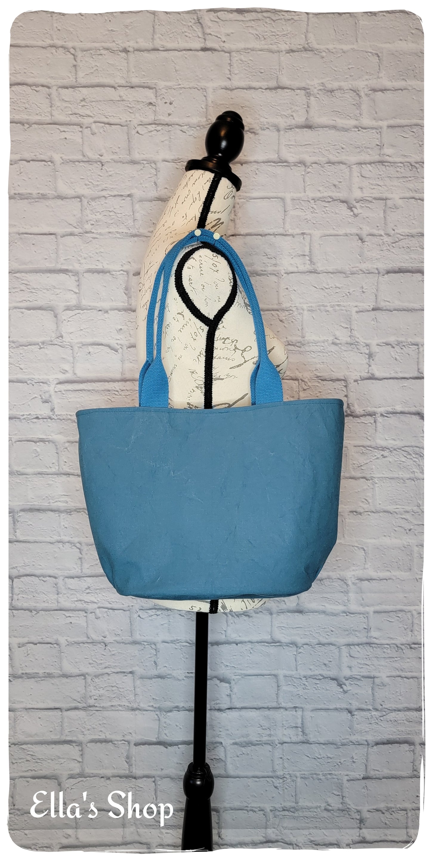 Mosaic Blue Tote